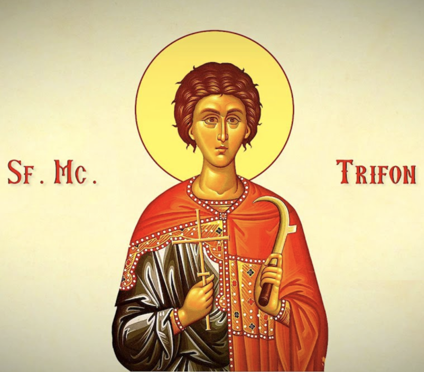 Viața Sfântului Mucenic Trifon – 1 Februarie